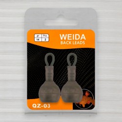 Грузило бек-лід Weida QZ-03, 2шт/уп, 14г